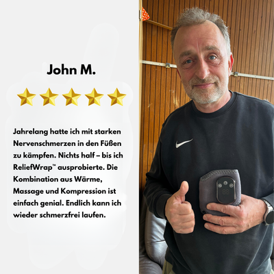 Relief Wrap™ – Elektronisches Schmerztherapieband