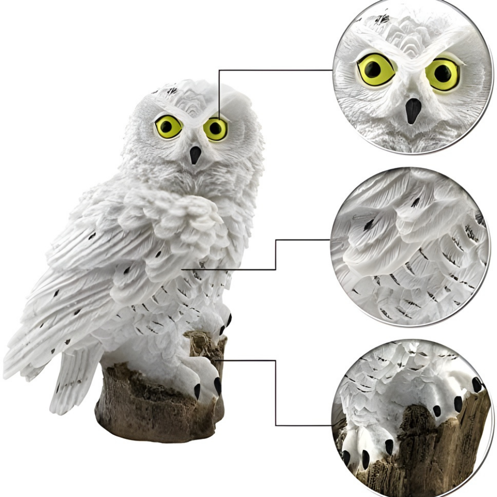 LumaOwl™ – Solarbetriebene Garten-Eulenlampe