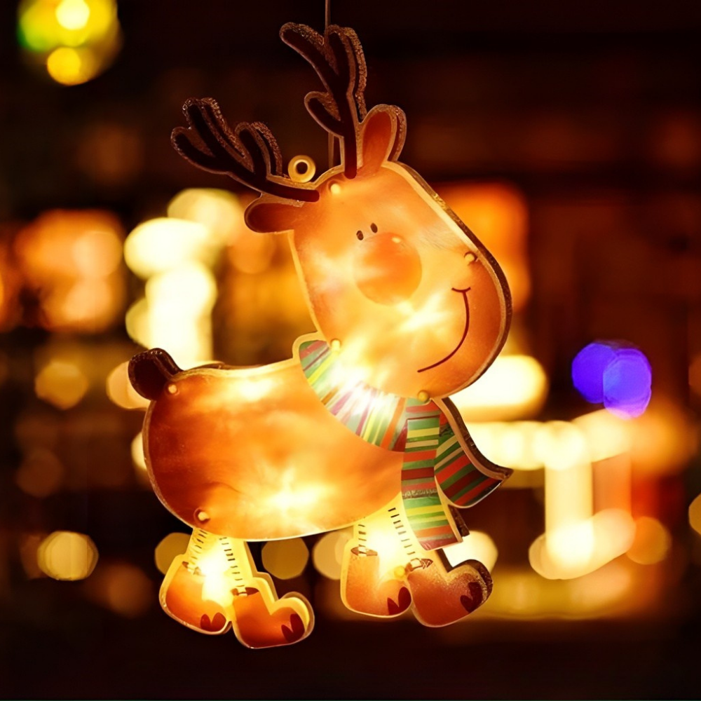 HoliBright™ – Festlige Oplyste Julevindueslys