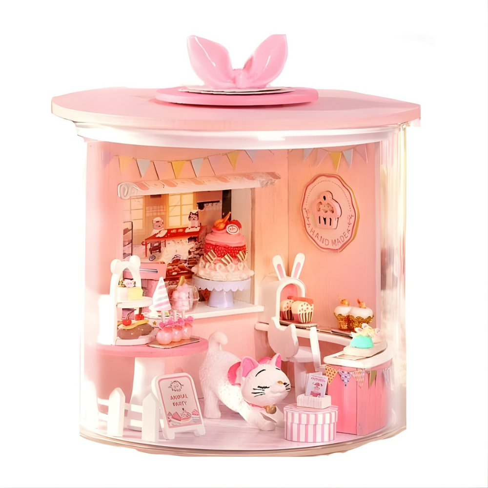 GroveBox™ – DIY Mini Casa Magisches Gewächshaus Garten Puppenhaus Set