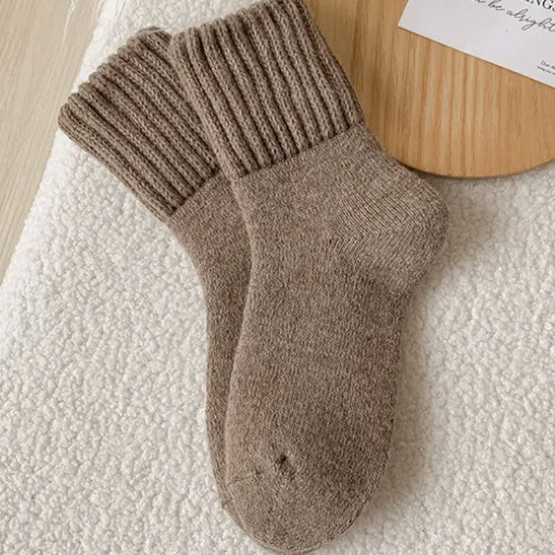EverWarm™ – Premium Gemütliche Mittel lange Wollsocken