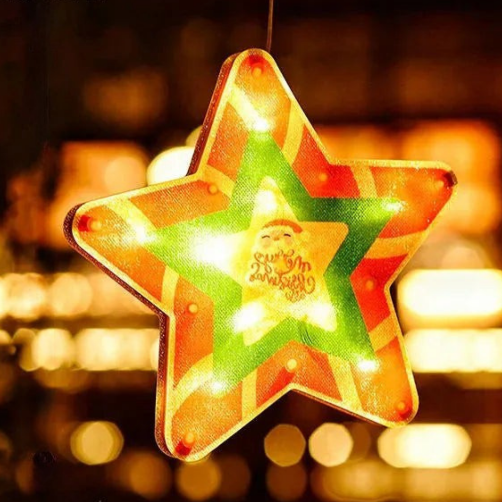 HoliBright™ – Festlige Oplyste Julevindueslys