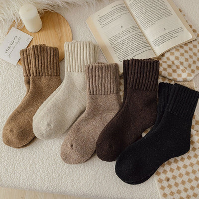 EverWarm™ – Premium Gemütliche Mittel lange Wollsocken