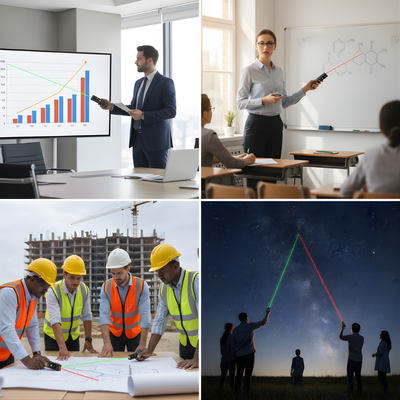 RayStrike™ – Wiederaufladbarer Langstrecken Laserpointer