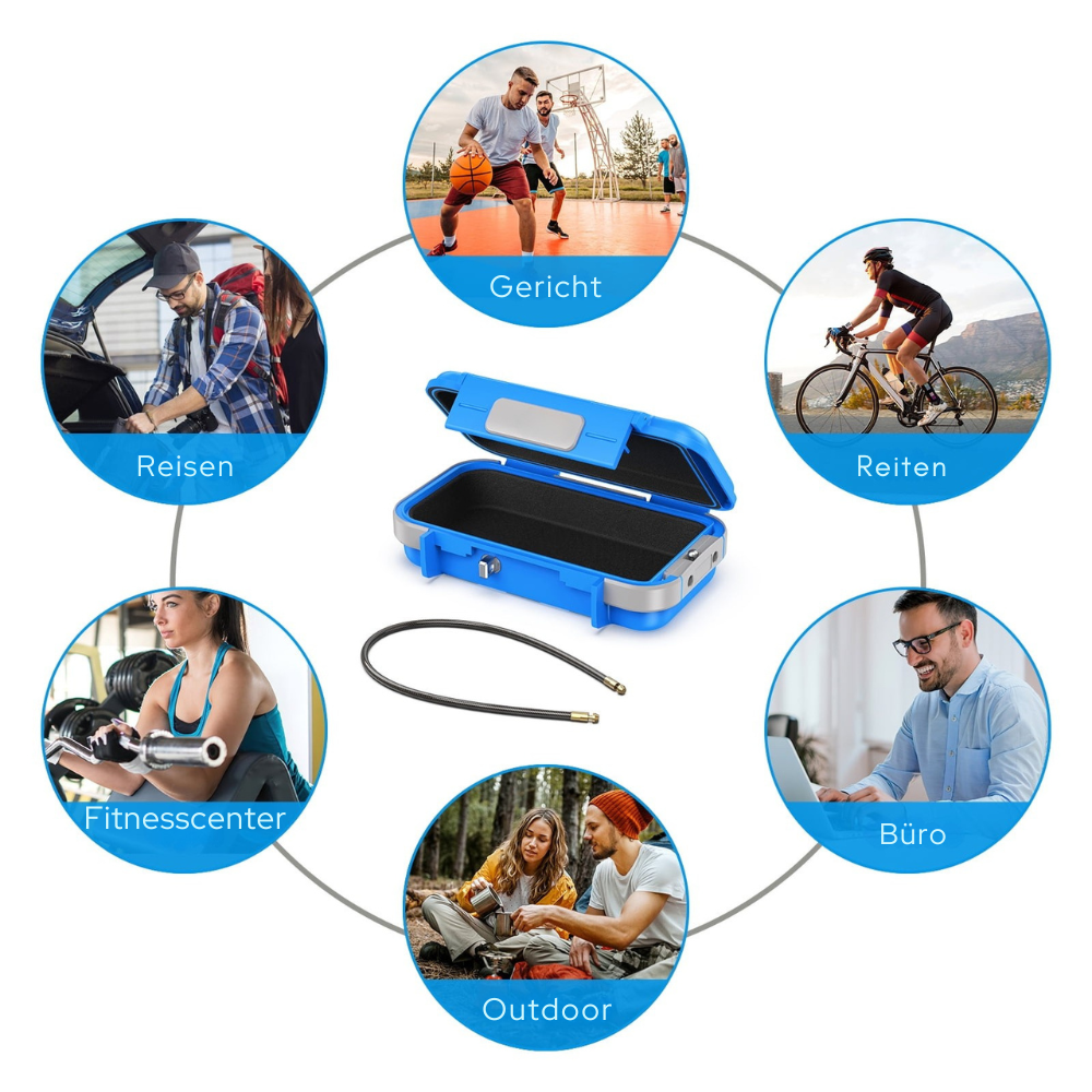 LockMate™ - Tragbare Sicherheitsschließfächer