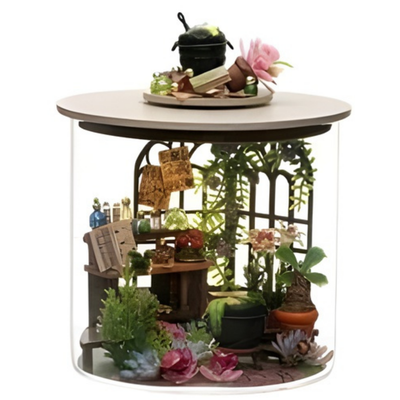 GroveBox™ – DIY Mini Casa Magisches Gewächshaus Garten Puppenhaus Set