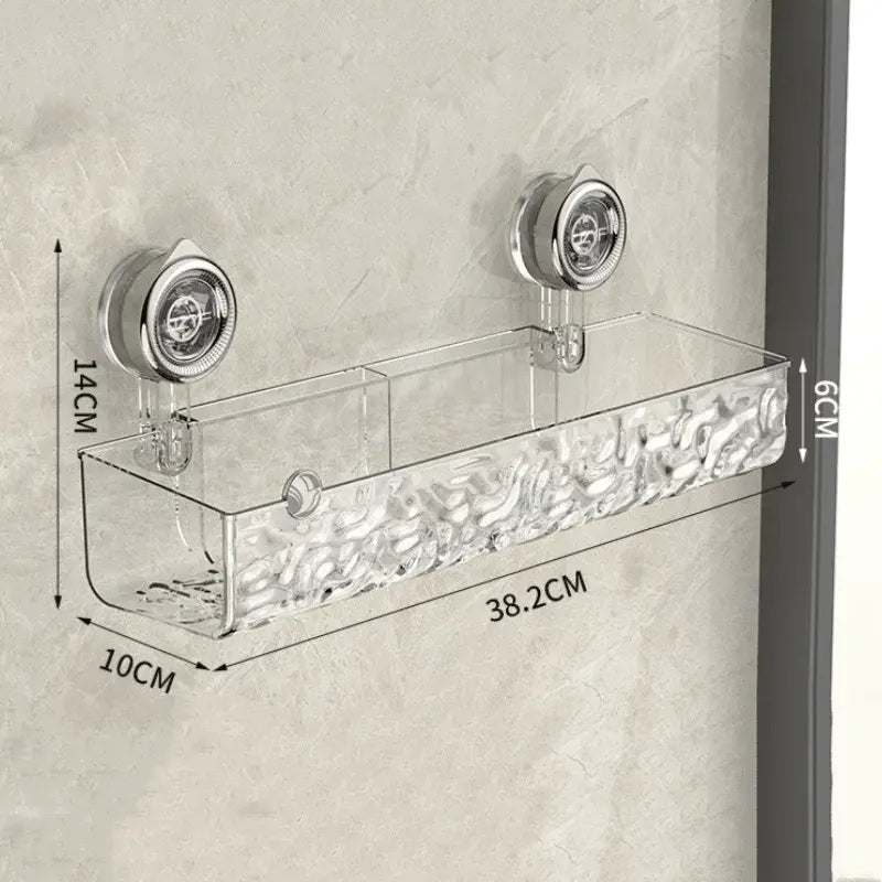 HydroRack™ – Wandmontiertes Badezimmer-Organizer-Regal