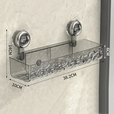 HydroRack™ – Wandmontiertes Badezimmer-Organizer-Regal