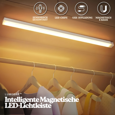 LumoBar™ – Intelligente Magnetische LED-Lichtleiste