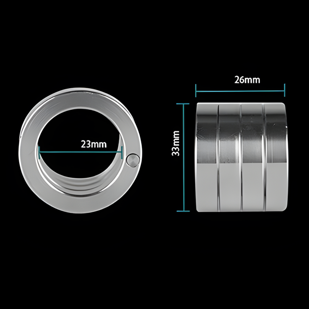 Defendora™ – Tragbares Edelstahl 4-Ring Selbstverteidigungs Sicherheitswerkzeug