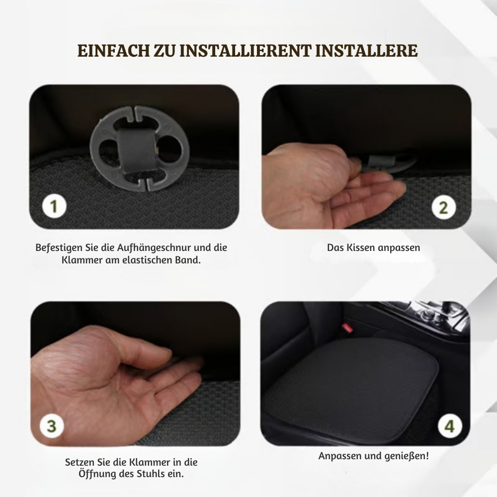 SeatHaven™ – Universelle Luxus Autositzbezüge