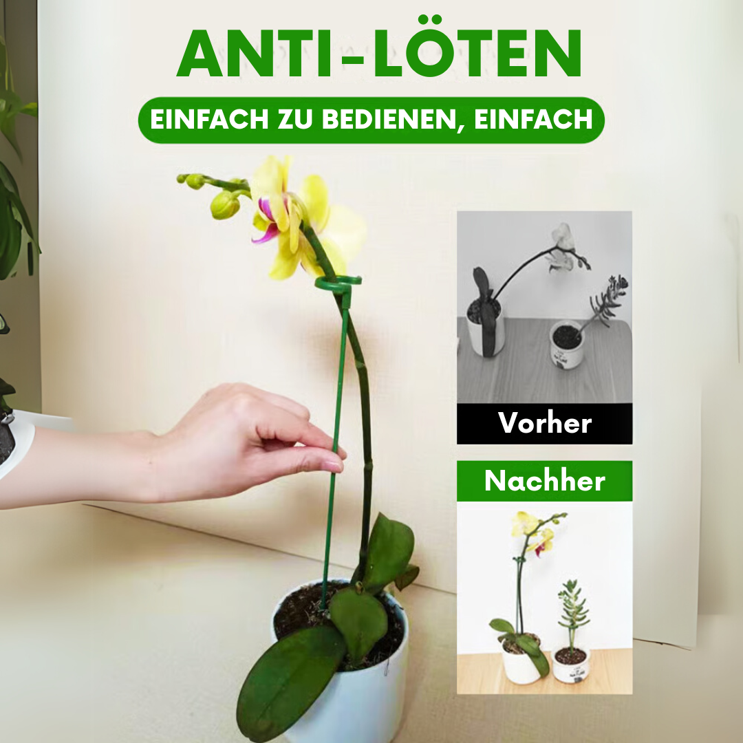 PlantGuard™ - 10 Stück langlebige Pflanzenstützklammern