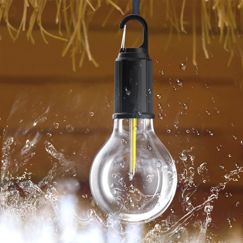 LumaGlow™ – Retro Camping LED-Lampe