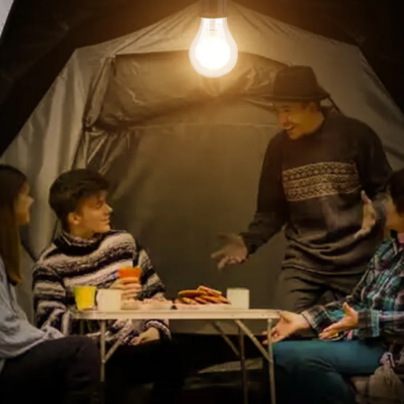 LumaGlow™ – Retro Camping LED-Lampe