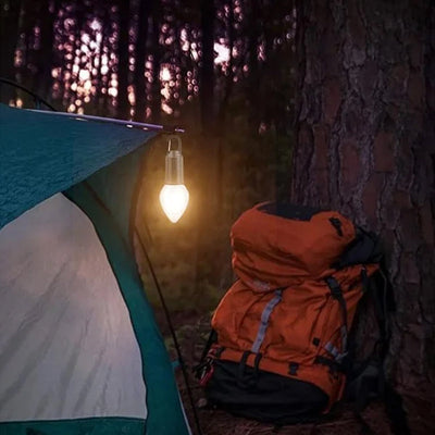 LumaGlow™ – Retro Camping LED-Lampe