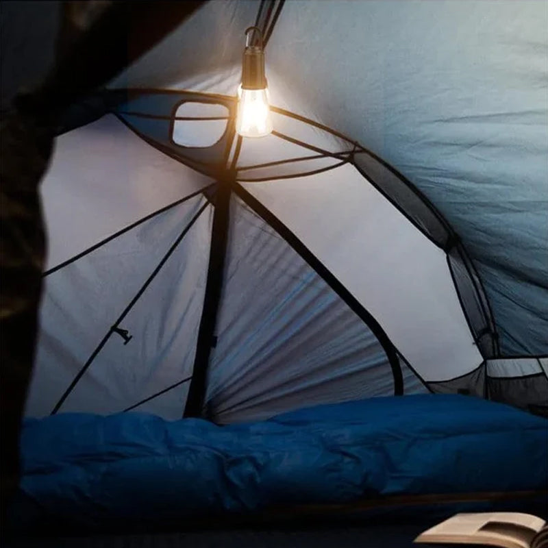 LumaGlow™ – Retro Camping LED-Lampe