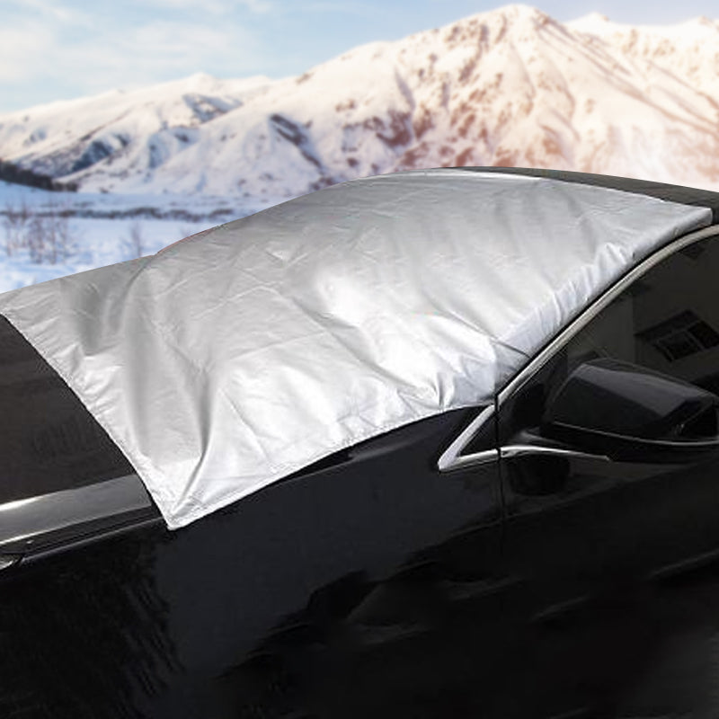 SnowSafe™ – Magnetische Frontscheibenabdeckung mit Schnee- und Sonnenschutz