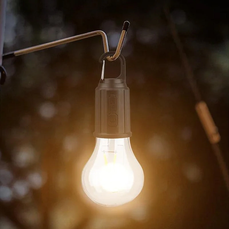 LumaGlow™ – Retro Camping LED-Lampe