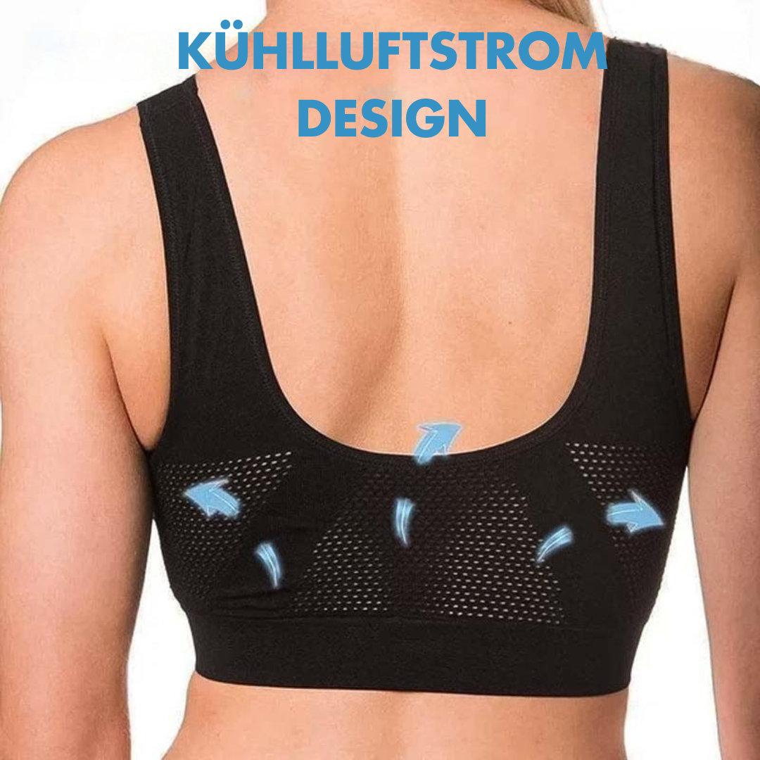 CoolLift™ – Atmungsaktiver Sport-BH mit Halt