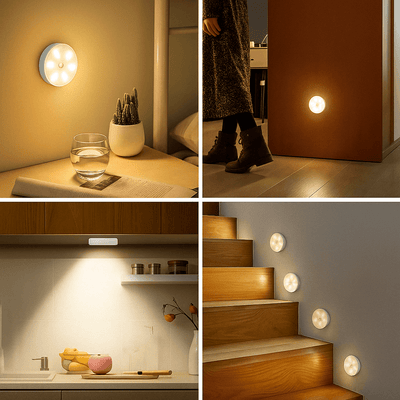 BrightWay™ – Smarte Magnetische LED-Bewegungssensorlampe
