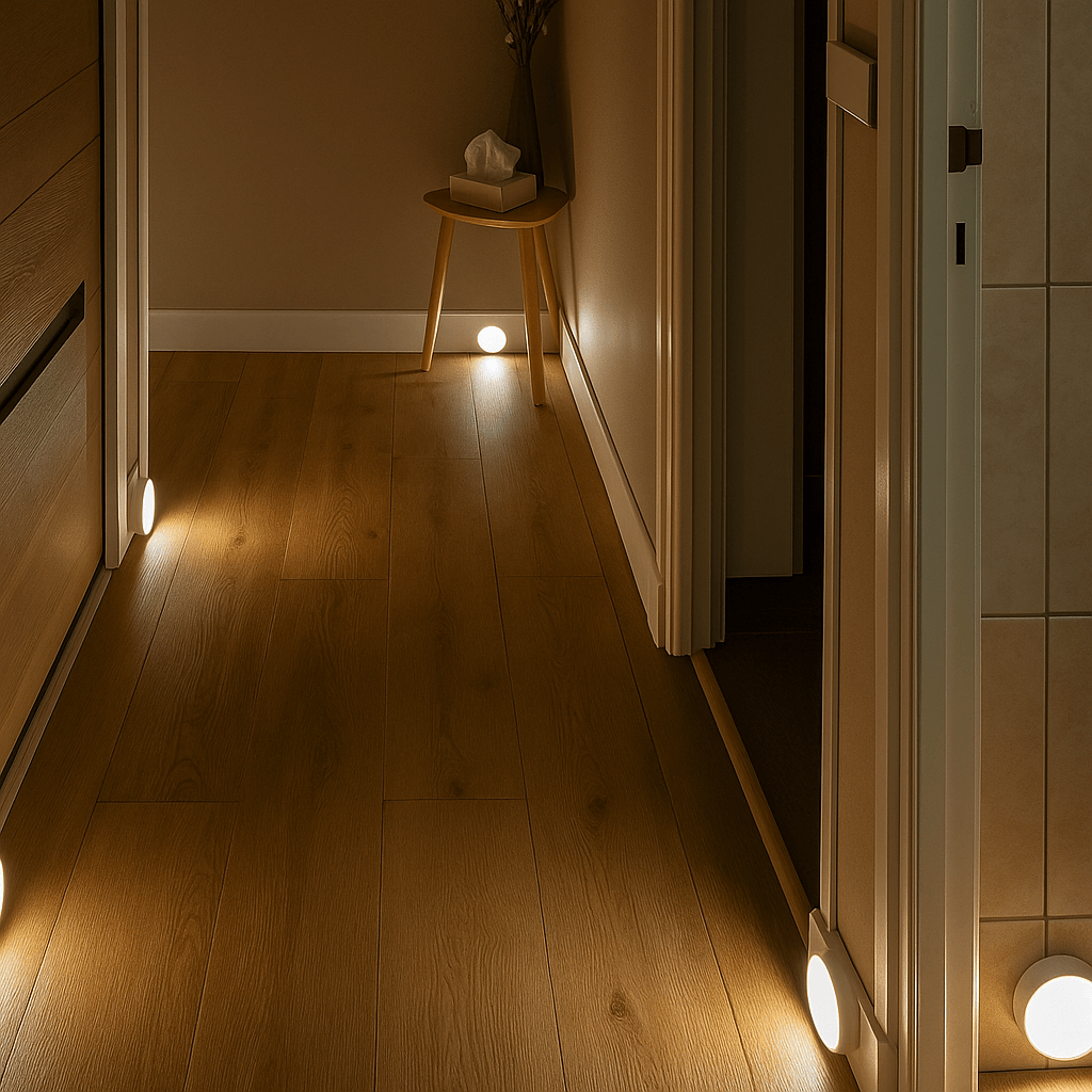 BrightWay™ – Smarte Magnetische LED-Bewegungssensorlampe