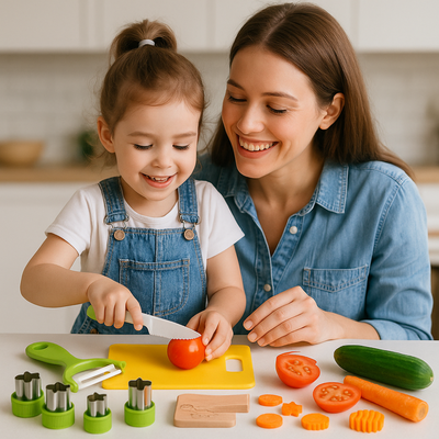 JuniorChef™ – Interaktives Kindersicheres Küchen Spielset