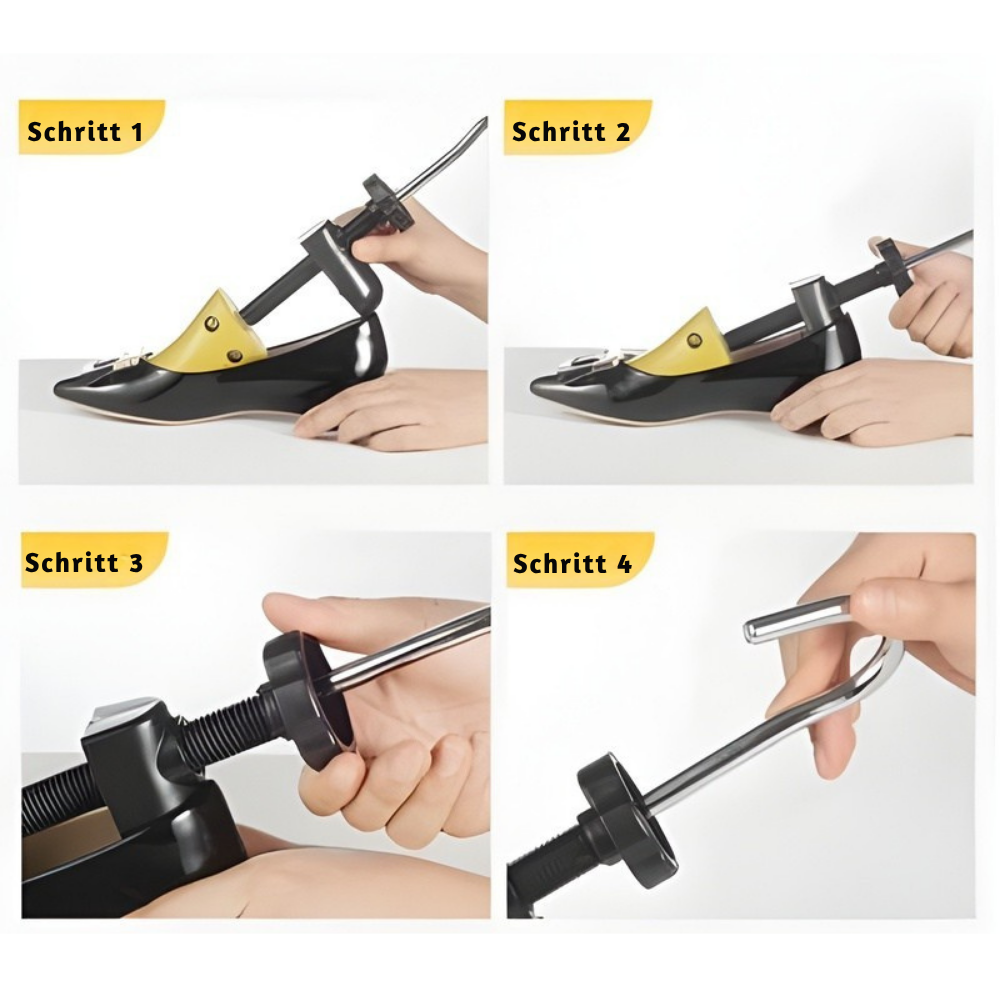 FlexiFit™ – Verstellbarer Schuhweiten- und Längen Dehner