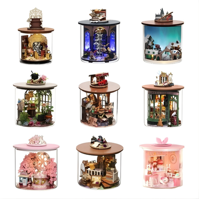 GroveBox™ – DIY Mini Casa Magisches Gewächshaus Garten Puppenhaus Set