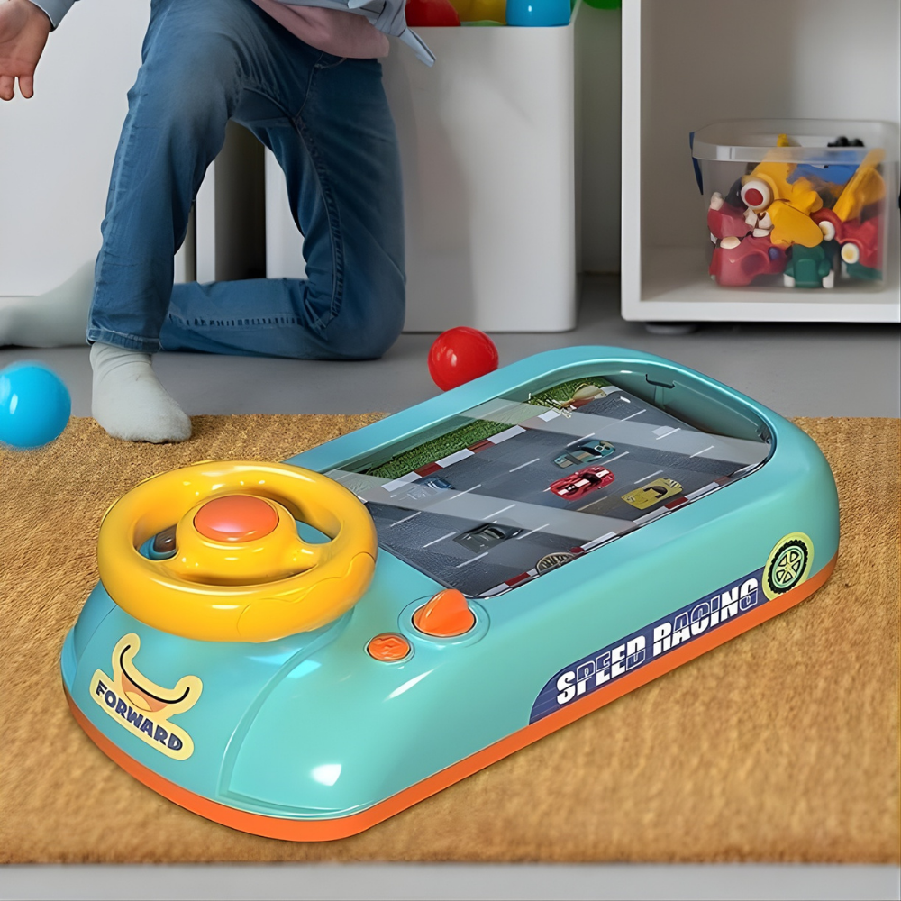 TinyRacer™ – Interaktives Auto Fahrsimulations Spielzeug für Kinder