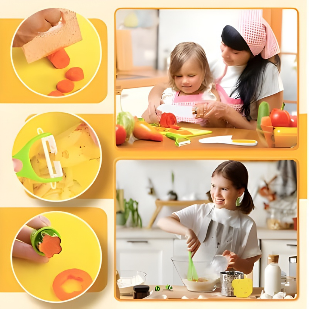 JuniorChef™ – Interaktives Kindersicheres Küchen Spielset