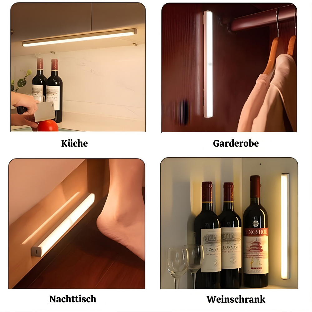 LumoBar™ – Intelligente Magnetische LED-Lichtleiste