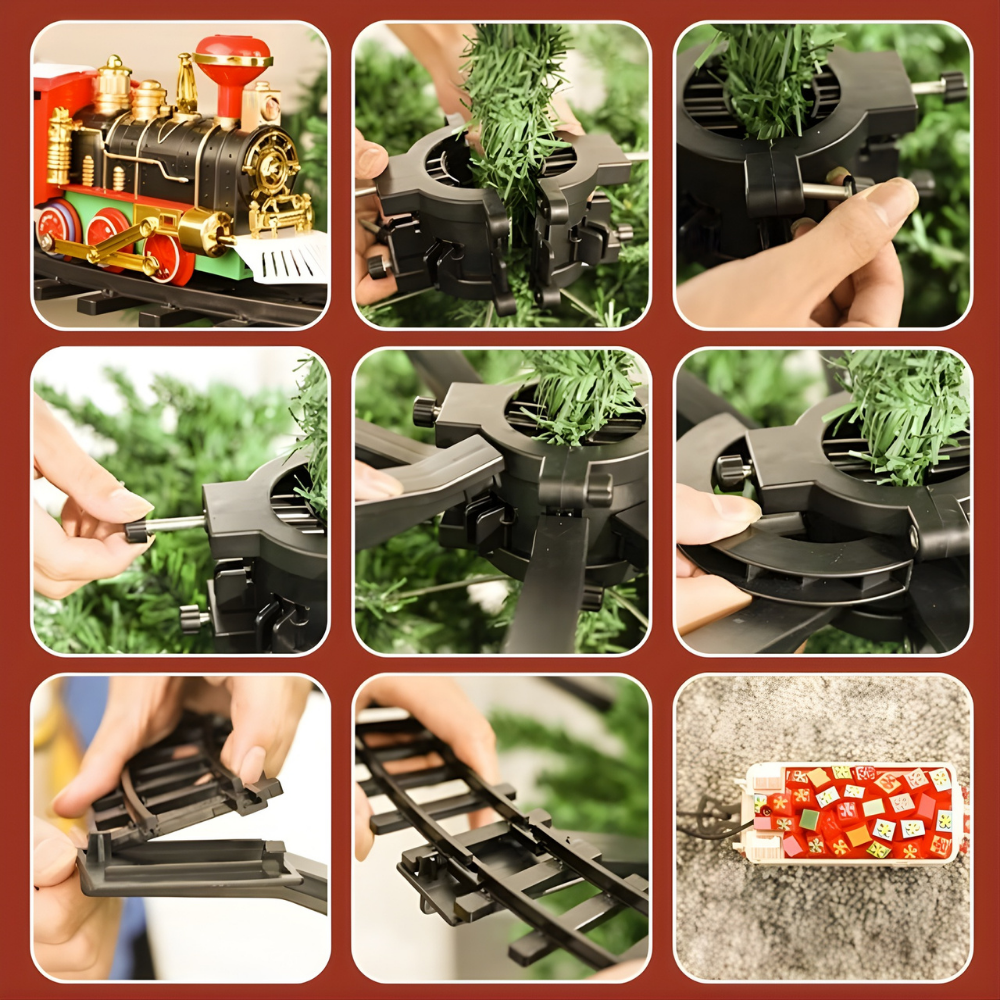 JingleRail™ – Weihnachts-Thema Elektrisches Mini Zug Set