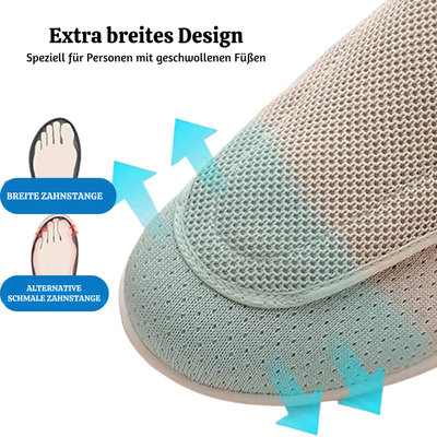 OrthoCloud™ – Unisex Orthopädische Gepolsterte Walkingschuhe