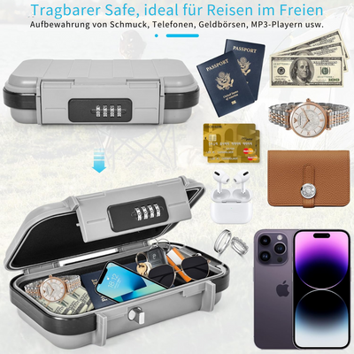 LockMate™ - Tragbare Sicherheitsschließfächer