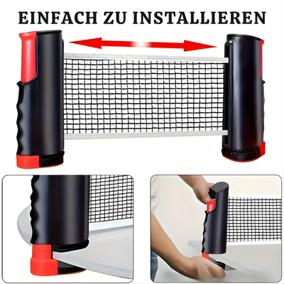 RallyGo™ – Tragbares Komplettes Tischtennis Set