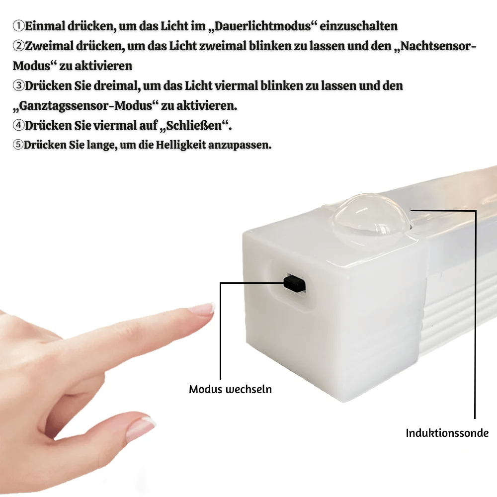 LumoBar™ – Intelligente Magnetische LED-Lichtleiste