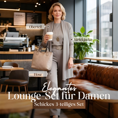 Martha™ – Schickes 3-teiliges Damen Loungewear Set