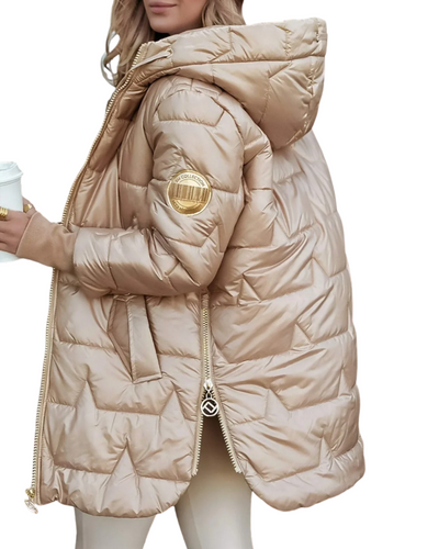 Elise™ – Elegante Gemütliche Steppjacke mit Kapuze