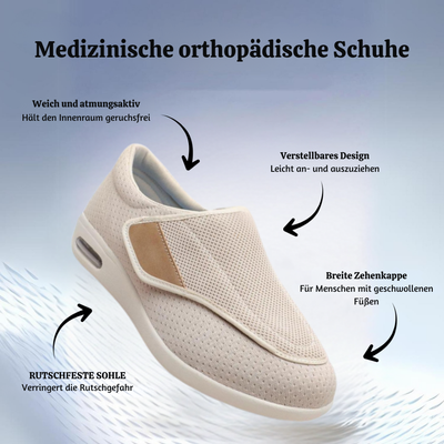 OrthoCloud™ – Unisex Orthopädische Gepolsterte Walkingschuhe