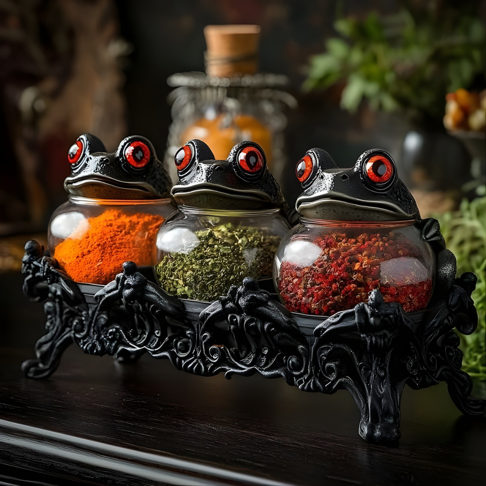 MoonCroak™ – Gothic Frosch Küchenkrüge Kollektion