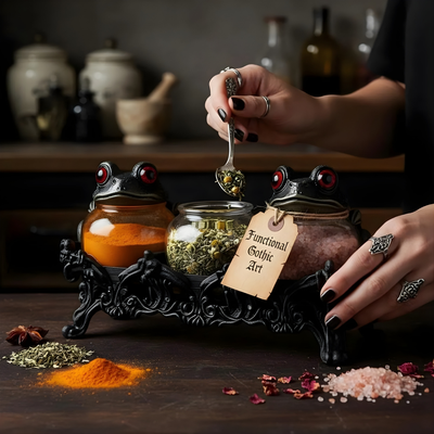 MoonCroak™ – Gothic Frosch Küchenkrüge Kollektion