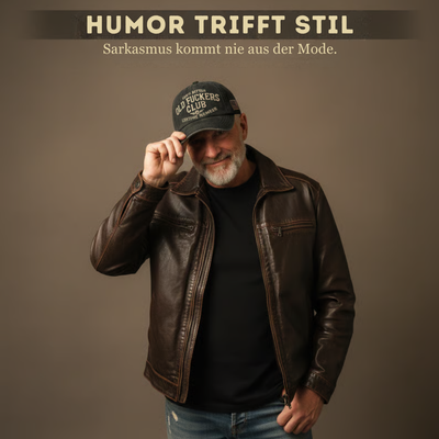 CynicClub™ – Vintage Humorvolle Bestickte Baseballkappe