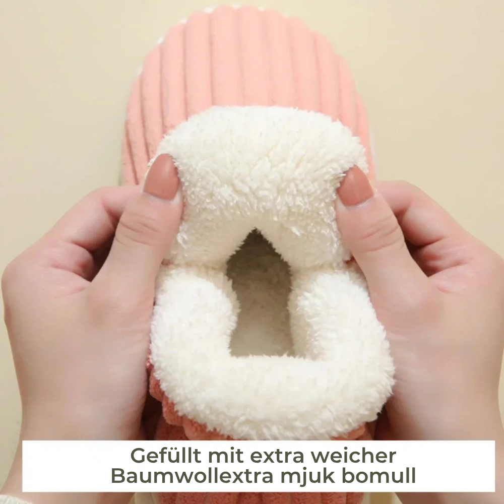 FootHaven™ – Wolkenweiche Therapeutische Fleece Hausschuhe