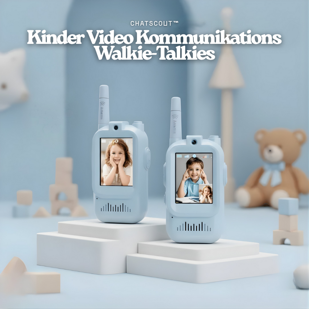ChatScout™ – Kinder Video Kommunikations Walkie-Talkies