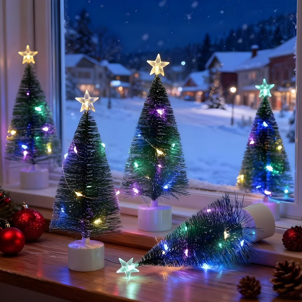 StarGlow™ – Mini LED Weihnachtsbaum Lichtdekoration