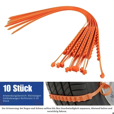 FrostRail™ – Universelle Winter Anti-Rutsch Schneeketten für Fahrzeuge