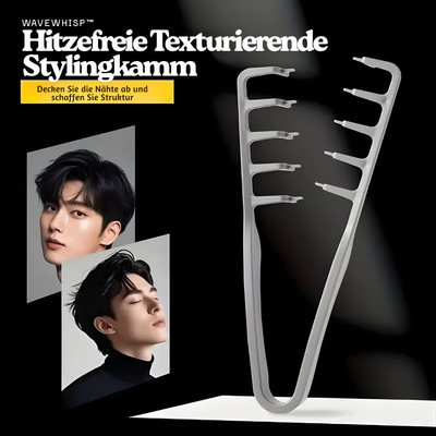 WaveWhisp™ – Hitzefreie Texturierende Stylingkamm
