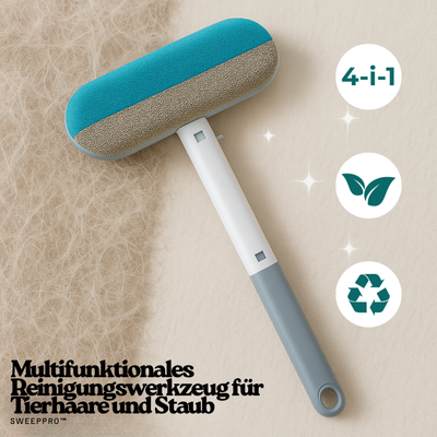 SweepPro™ – Multifunktionales Reinigungswerkzeug für Tierhaare und Staub