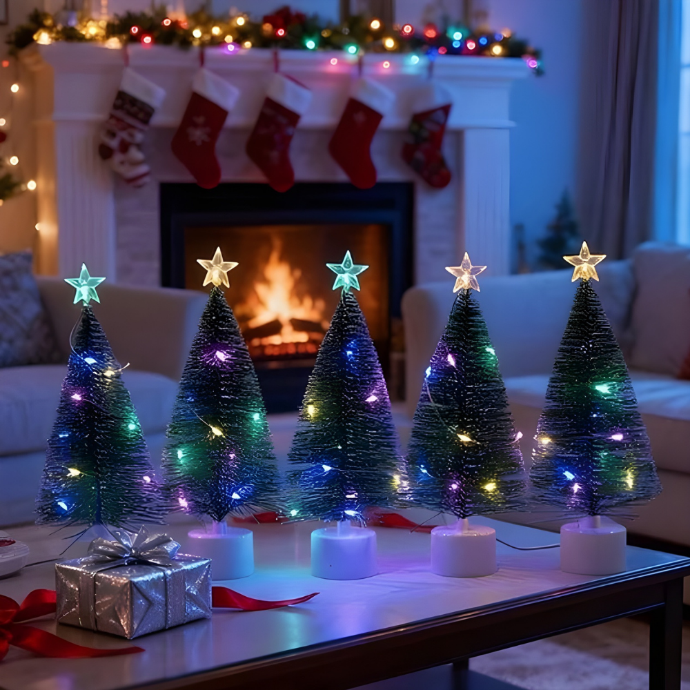 StarGlow™ – Mini LED Weihnachtsbaum Lichtdekoration