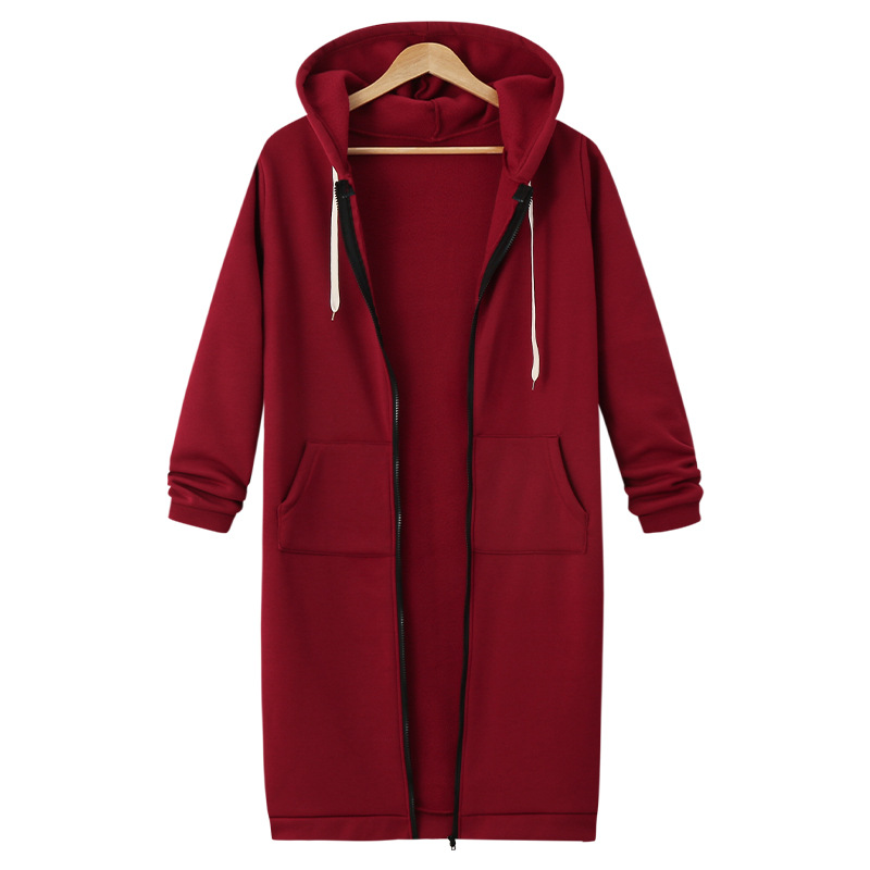 Zarah™ – Kuscheliger Damen Fleece Zip Hoodie